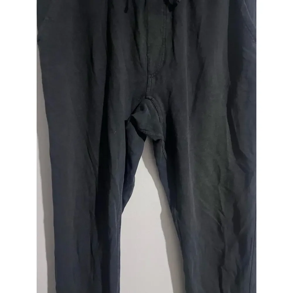 Duluth Trading Co. Pants Mens 34x28 Black Jogger Relaxed Fit Drawstring Pockets
